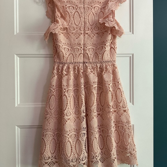 J.O.A. Blush Lace Dress - Picture 5 of 5